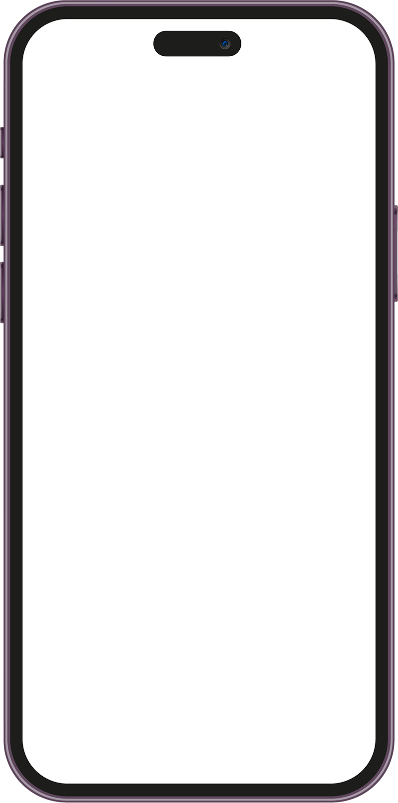 Κενό πλαίσιο συσκευής smartphone